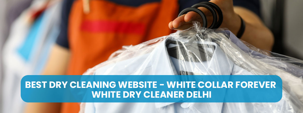 Best dry cleaning website - White Collar Forever White dry cleaner Delhi