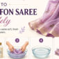 How to Clean Chiffon Saree Safely (Step-by-Step Guide)
