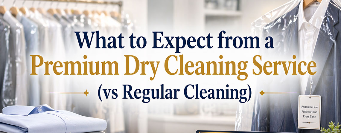 What to Expect from a Premium Dry Cleaning Service (vs Regular Cleaning)