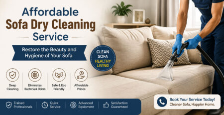Affordable Sofa Dry Cleaning Service