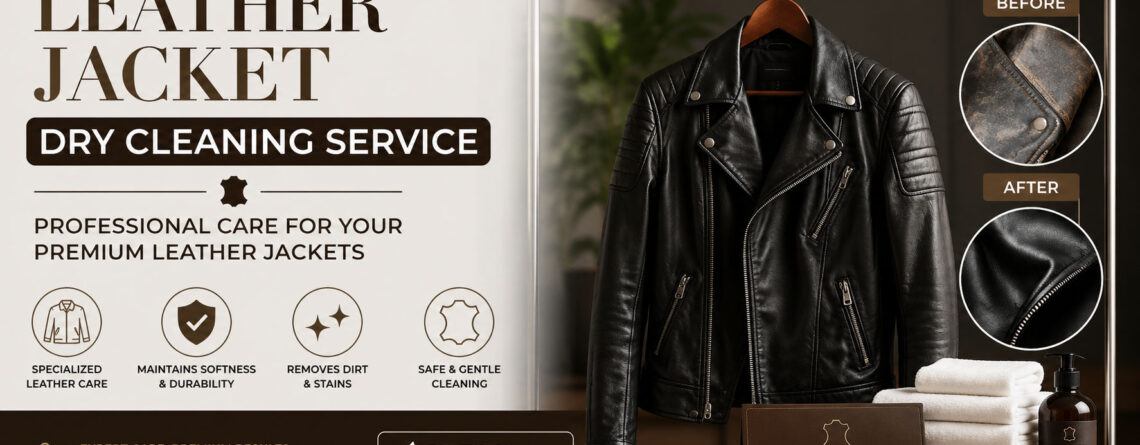 Leather Jacket Dry Cleaning Service