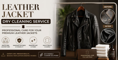 Leather Jacket Dry Cleaning Service