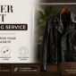 Leather Jacket Dry Cleaning Service